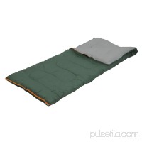 Stansport Scout - 3 lb - 33" x 75" Rect. Sleeping Bag - Forest Green   570415125